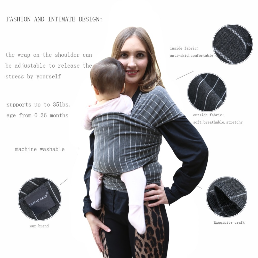 Baby Sling Carrier Ring Sling